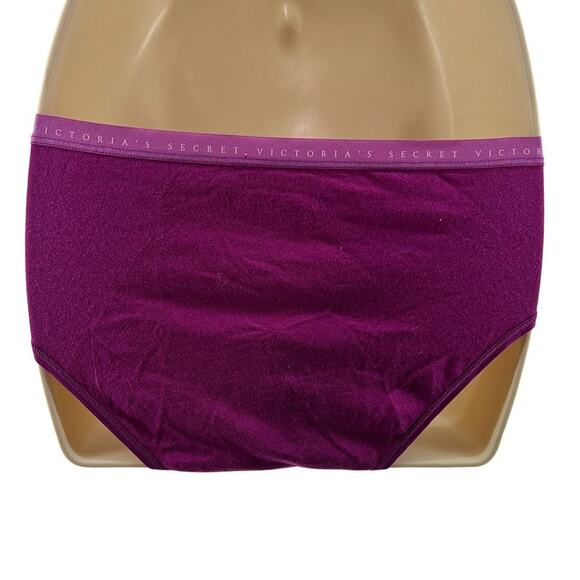 Victoria's Secret Fuschia Cotton Signature Waistband Hiphugger Hipster Large - Picture 5 of 5